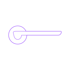 Buildings Door Handles Marbella Door Handle Tracing Svg Vector, Free Vectors File